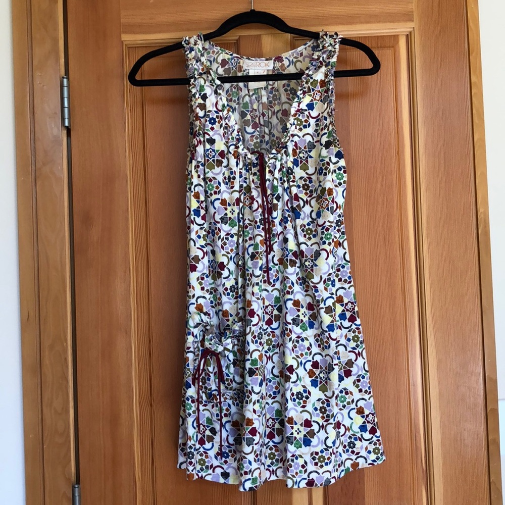 La Rol silk spandex tunic